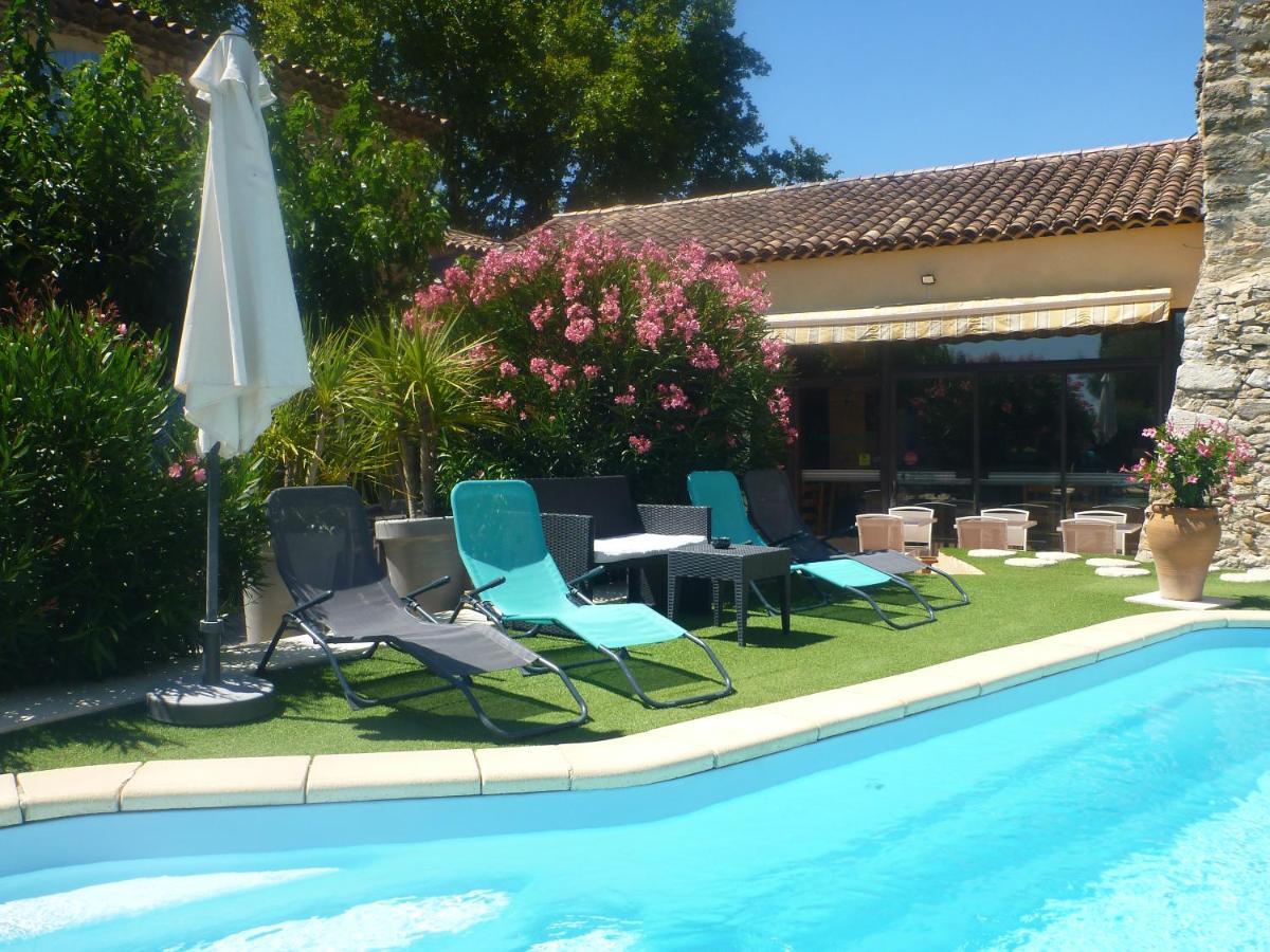 Logis Hotel La Bastide Saint Bach Suze-la-Rousse Zewnętrze zdjęcie
